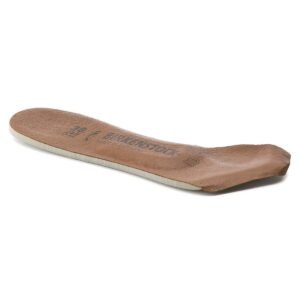 Comfort Toeless Insole Leather Natural Leather - Brown