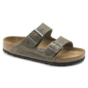 Arizona Soft Footbed Natural Leather Oiled - Faded Khaki