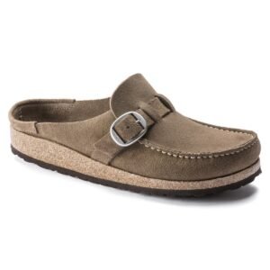 Buckley Suede Leather - Gray Taupe