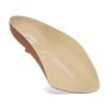 blue Footbed heels Leather - Beige