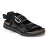 Shinjuku Natural Leather/Textile - Black
