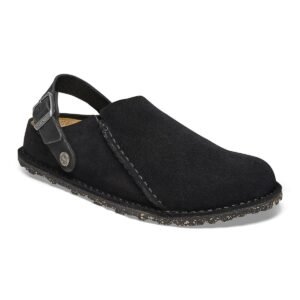 Lutry Premium Suede Leather - Black