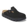Boston Chunky Suede Leather - Black/Black