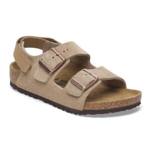 Milano Kids Suede Leather - Taupe