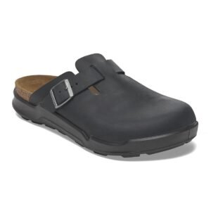 Boston Crosstown Waxy Leather - Black