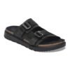 Shinjuku 2 Strap Natural Leather/Textile - Black