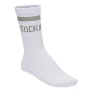 Cotton Tennis Socks Cotton/Polyamid/Elastane - White / Pure Sage
