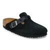 Boston Braided Suede Leather - Black