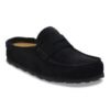 Naples Wrapped Suede Leather - Black
