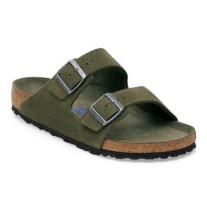 Arizona Soft Footbed Suede Leather - Thyme Tonal FB