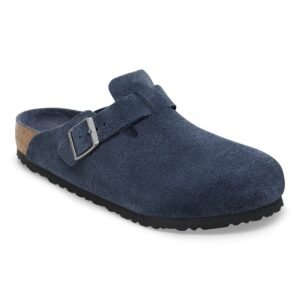 Boston Soft Footbed Suede Leather - New Navy Tonal
