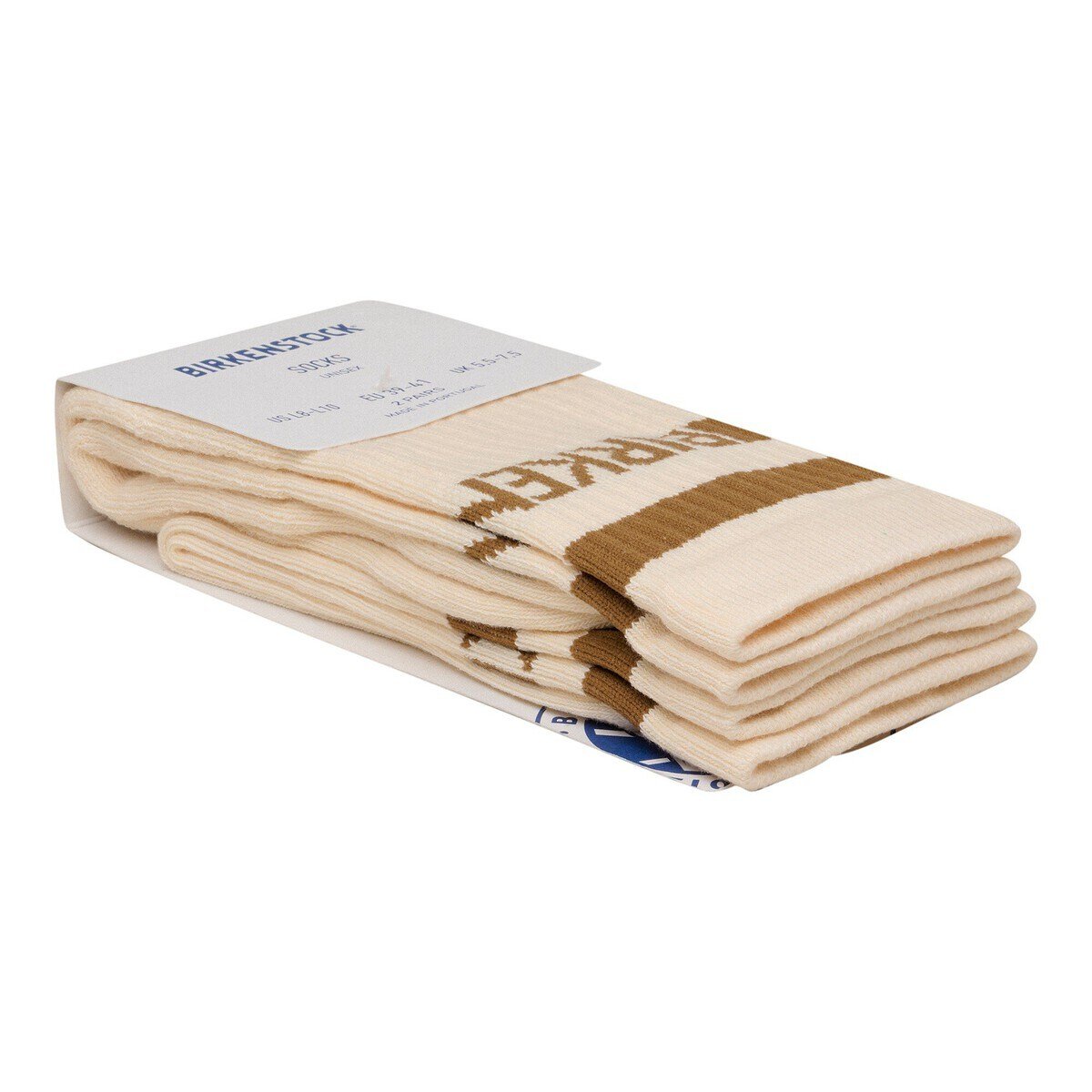 Cotton Crew 2 Pack Cotton/Polyamid/Elastane - Eggshell