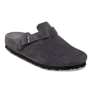 Boston Suede Leather - Charcoal (1031485/1031489)