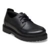 Highwood Moc Lace Low Natural Leather - Black