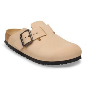 Boston Wire Buckle Nubuck Leather - Sandcastle