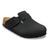 Boston Wire Buckle Nubuck Leather - Black