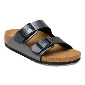 Arizona Kids Birko-Flor - Metallic Black