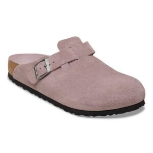 Boston Soft Footbed Suede Leather - Faded Purple Tonal FB