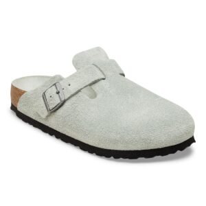 Boston Soft Footbed Suede Leather - Pure Sage Tonal FB