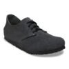 Maine Suede Leather - Charcoal