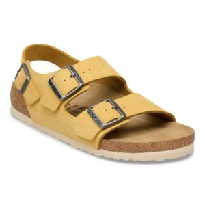 Milano Nubuck Leather - Archive Yellow