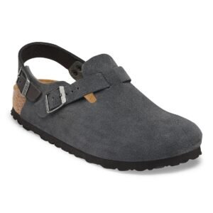 Tokio Suede Leather - Charcoal