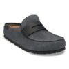 Naples Wrapped Mixed Leather - Charcoal
