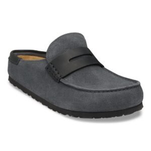 Naples Wrapped Mixed Leather - Charcoal