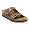 Arizona Big Buckle Kids Birko-Flor Nubuck - Mocca