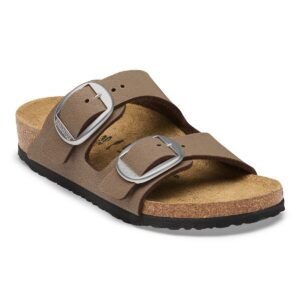 Arizona Big Buckle Kids Birko-Flor Nubuck - Mocca