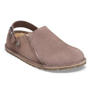 Lutry Premium Split Shearling Nubuck Leather/Suede - Faded Purple