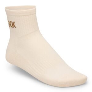 Cotton Crew Ankle Cotton/Polyamid/Elastane - Eggshell/Mink