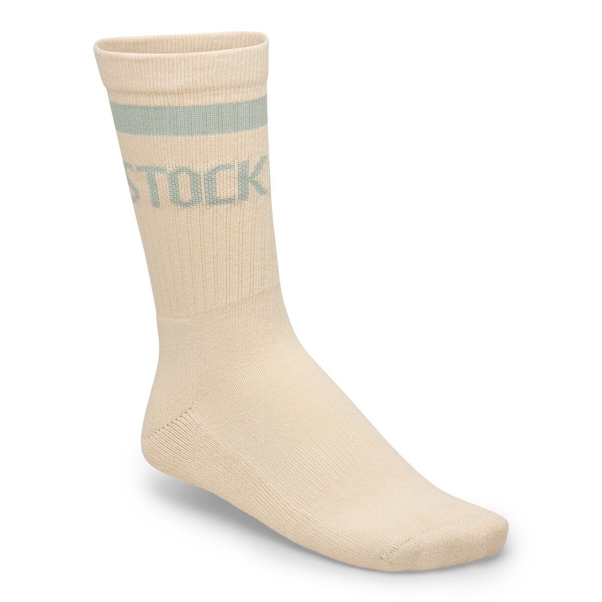 Cotton Tennis Socks Cotton/Polyamid/Elastane - Oatmeal/Pure Sage
