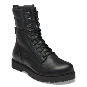 Highwood Lace High Waterproof Natural Leather - Black