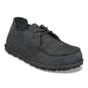 Utti Lace Suede Leather - Charcoal