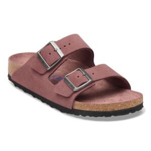 Arizona Soft Footbed Suede Leather - Pepper