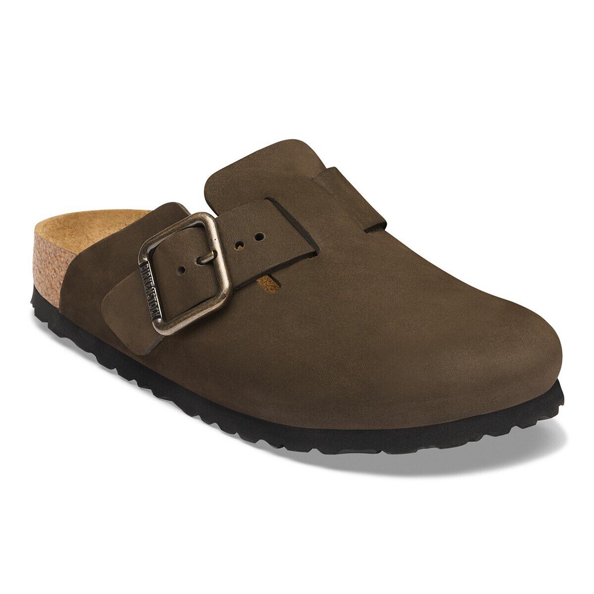 Boston Wire Buckle Nubuck Leather - Mocca