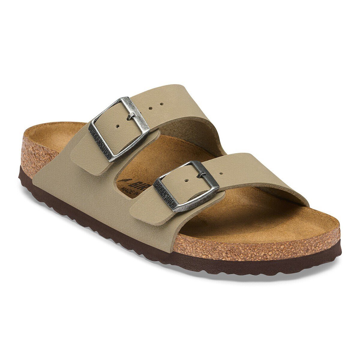 Arizona Birko-Flor - Faded Khaki/Dark Brown OS