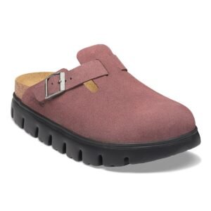 Boston Chunky Suede Leather - Pepper