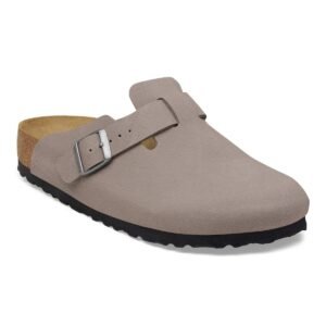 Boston TEX Birko-Flor Nubuck - Gray Taupe
