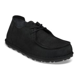 Utti Lace Suede Leather - Solid Black