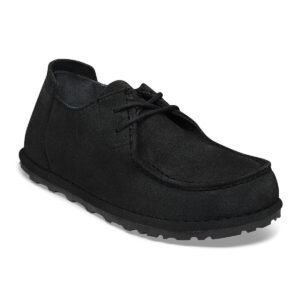 Utti Lace Suede Leather - Solid Black
