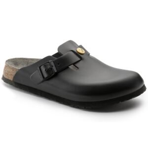 Boston ESD Natural Leather - Black